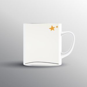 Star Printed Mug