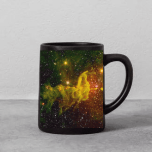 Psychedelic Milkey Way Printed Mug