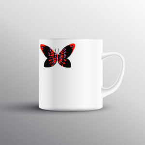 Butterfly Printed Mug
