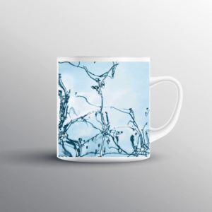 Water Pattern Printed Mug