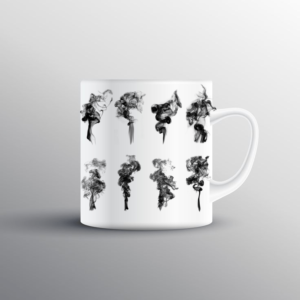 Smoke Printed Mug