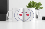 Half Moon Printed Mug