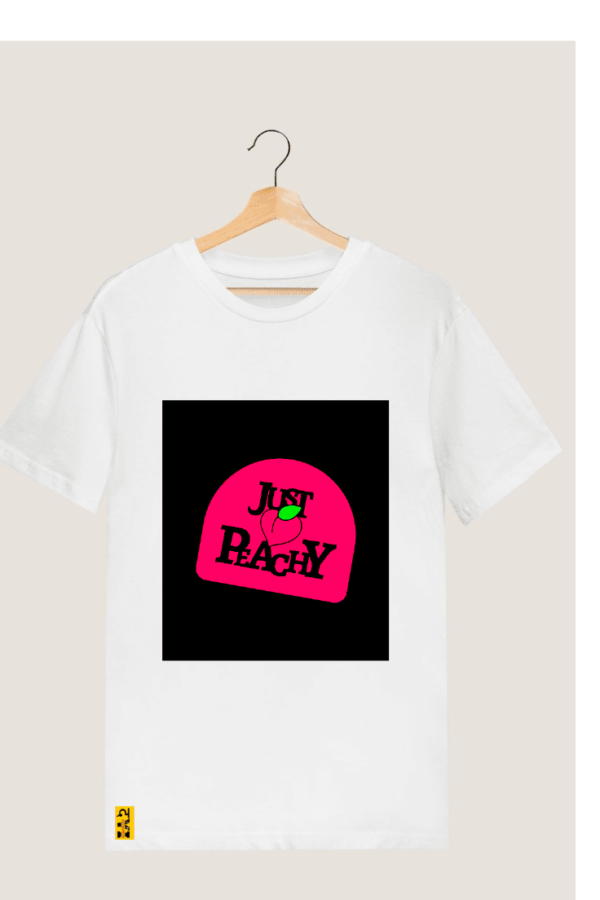 Sassy Women's "Just Peachy" Printed T shirt