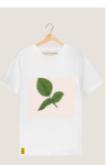 "Green Leaves" Printed T shirt