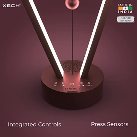 XECH Table Quirky Lamps with Speaker Asymmetrix S II Magnetic LED Made