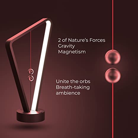XECH Table Quirky Lamps with Speaker Asymmetrix S II Magnetic LED Made