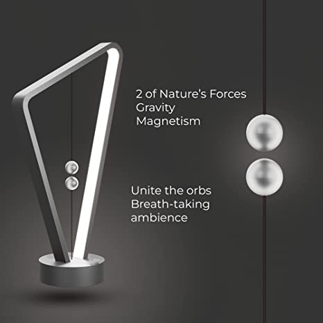 XECH Table Quirky Lamp with Speaker Asymmetrix S II Magnetic LED Desk