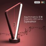 XECH Table Quirky Lamps with Speaker Asymmetrix S II Magnetic LED Made