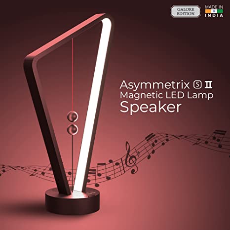 XECH Table Quirky Lamps with Speaker Asymmetrix S II Magnetic LED Made