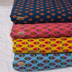 Unstitched cotton clothing materials