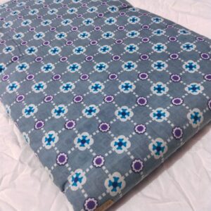 Unstitched cotton clothing material,printed