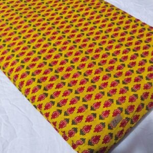 printed cotton clothing piece