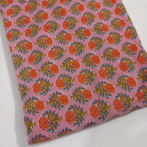 Unstitched cotton clothing material,printed