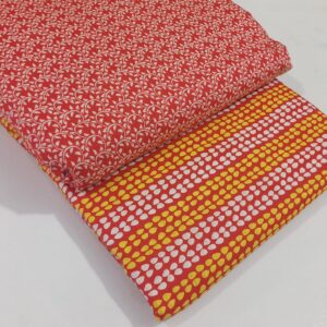 Unstitched cotton clothing material,printed
