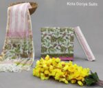 Traditional hand block Kota doriya suit