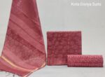 Traditional hand block Kota doriya suit