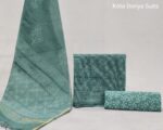 Traditional hand block Kota doriya suit