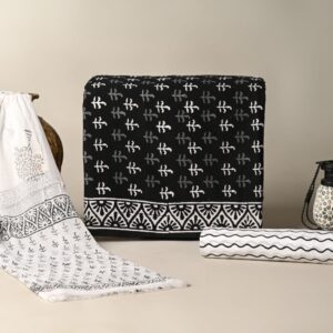 Traditional hand block Kota doriya suit