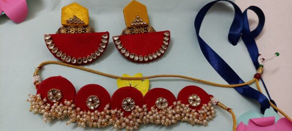Red hot jewellery set