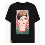 Innocent lady printed t shirt
