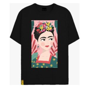 Innocent lady printed t shirt