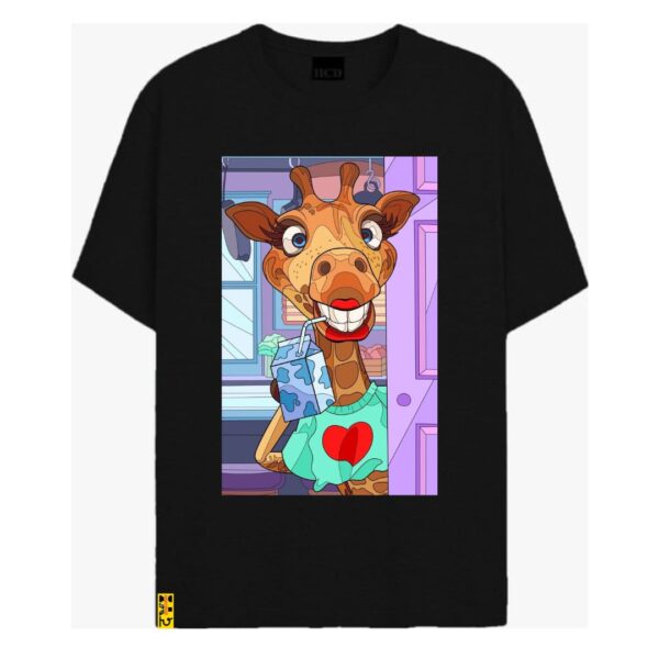 Giraffe lady t shirt