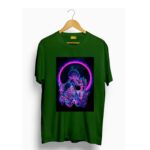 Skeleton couple printed t shirt