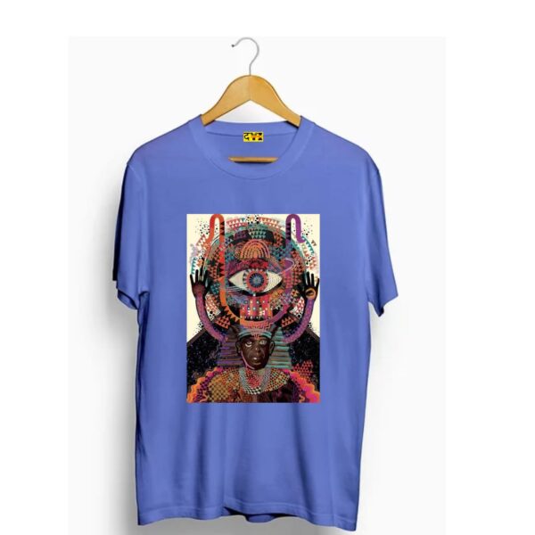 Basic abstract printed t shirt