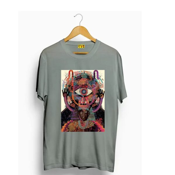 Basic abstract printed t shirt
