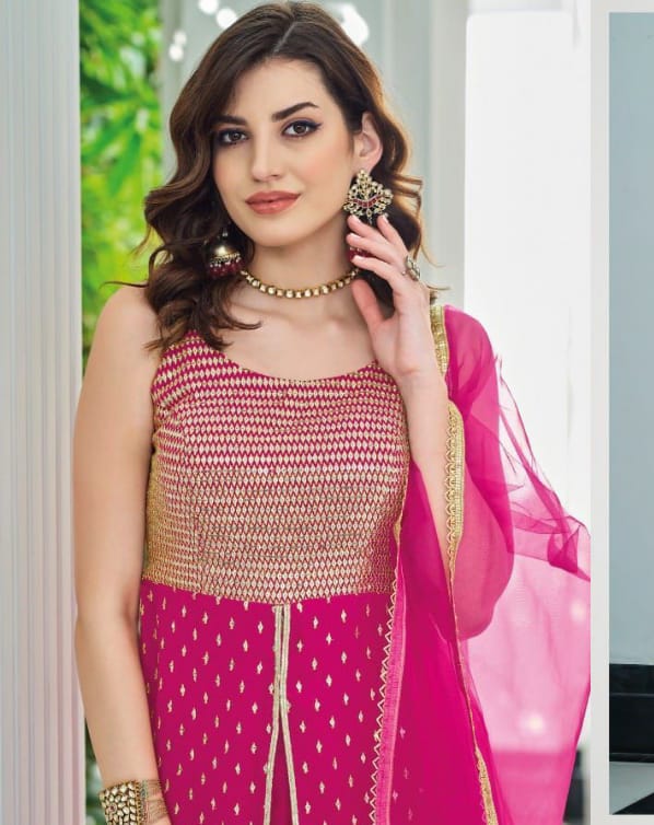 SHARARA SUIT (INDO WESTERN DRESS)