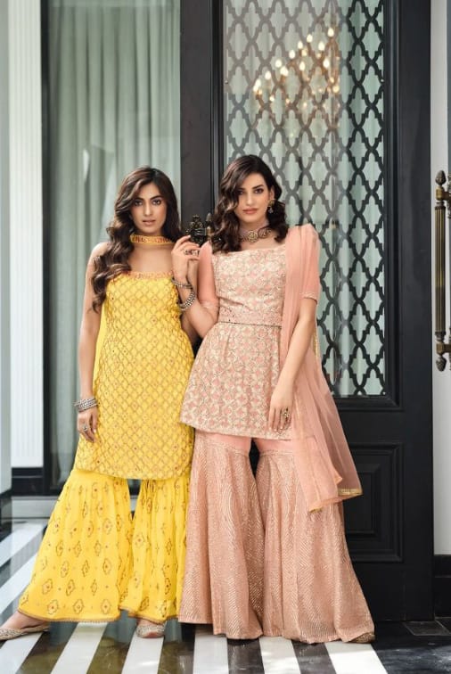 SHARARA SUIT (INDO WESTERN DRESS)