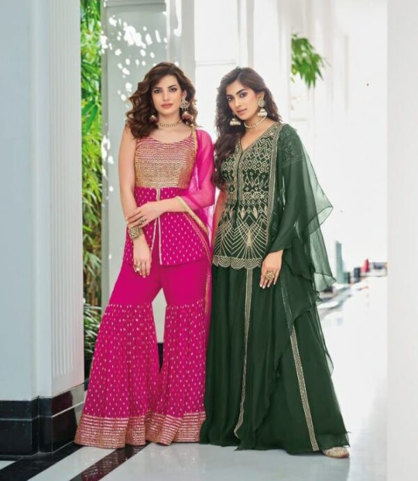 SHARARA SUIT (INDO WESTERN DRESS)