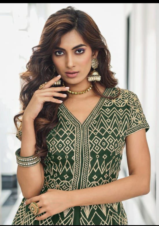 SHARARA SUIT (INDO WESTERN DRESS)