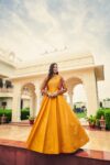 Gown with jacket