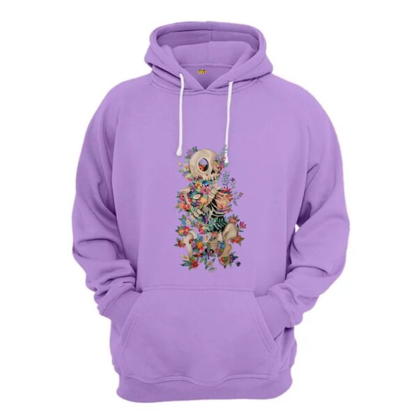 Skull And Flowers hoodie