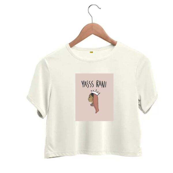 Yass rani crop top