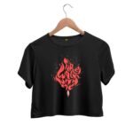 Fire with me crop top