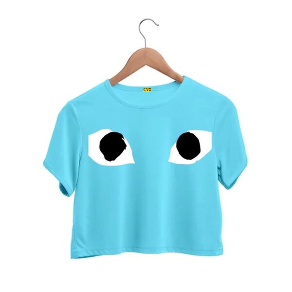 Eyes crop top