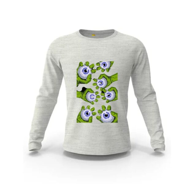 Monster hand holding eye sweatshirt