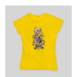 Skull And Flowers T shirts.