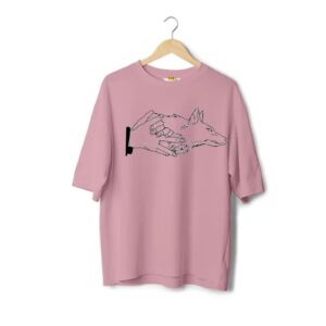 Oversized Round Neck T-shirt