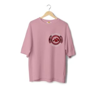 Typography Long Neck T-Shirt