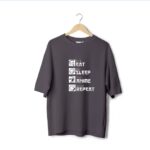 Typography Round Neck T-shirt