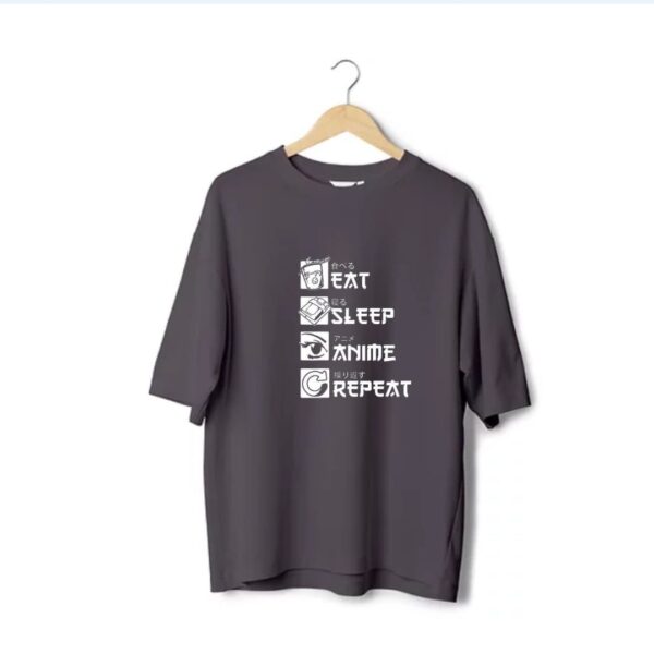 Typography Round Neck T-shirt