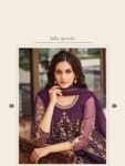 Front slit anarkali suit