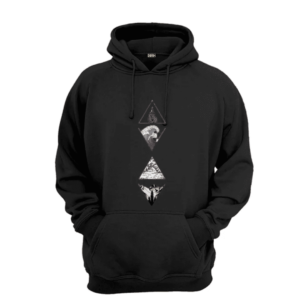 Anime printed hoodie