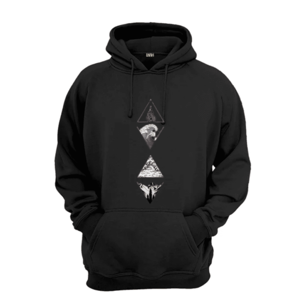 Anime printed hoodie