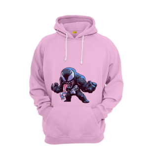 venom printed hoodie