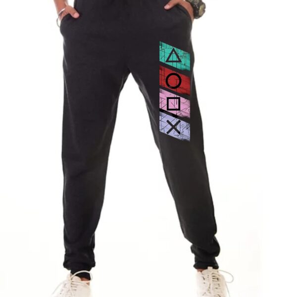 printed joggers