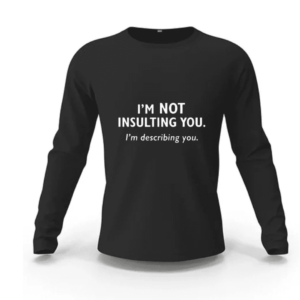 Quote Printed Sweatshirt
